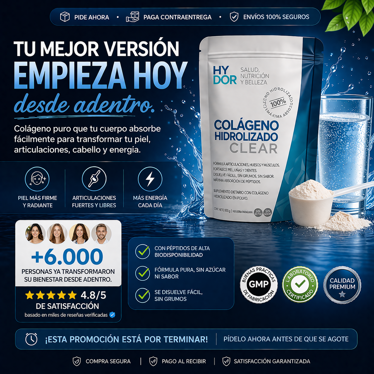 Colageno Hidrolizado Clear