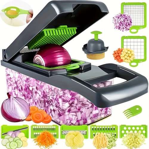 Cortador y rallador de verduras multifunción