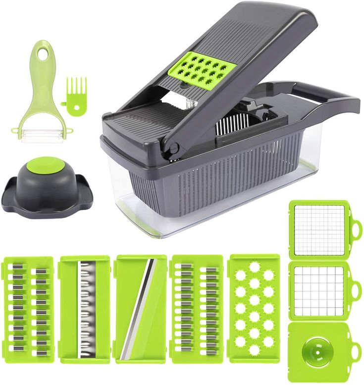Cortador y rallador de verduras multifunción