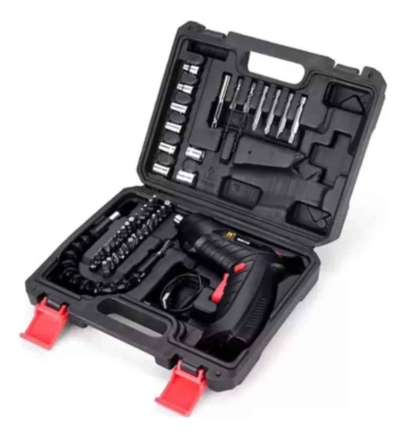 KIT de atornillador eléctrico de 45 piezas