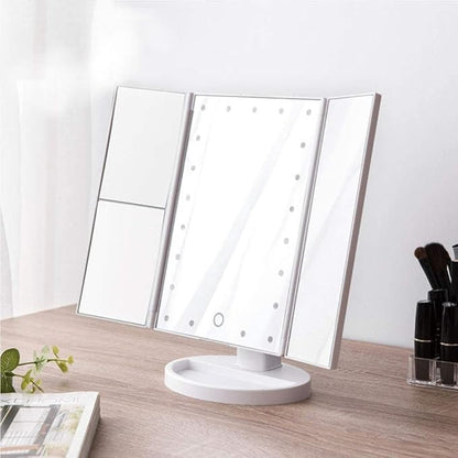 Espejo LED de mesa SATE recargable