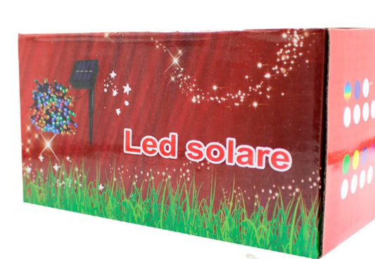 LUCES LED de NAVIDAD con Placa Solar