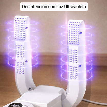 Secador de Calzados Antibacterial - Elimina Humedad y Olores en 2 Horas