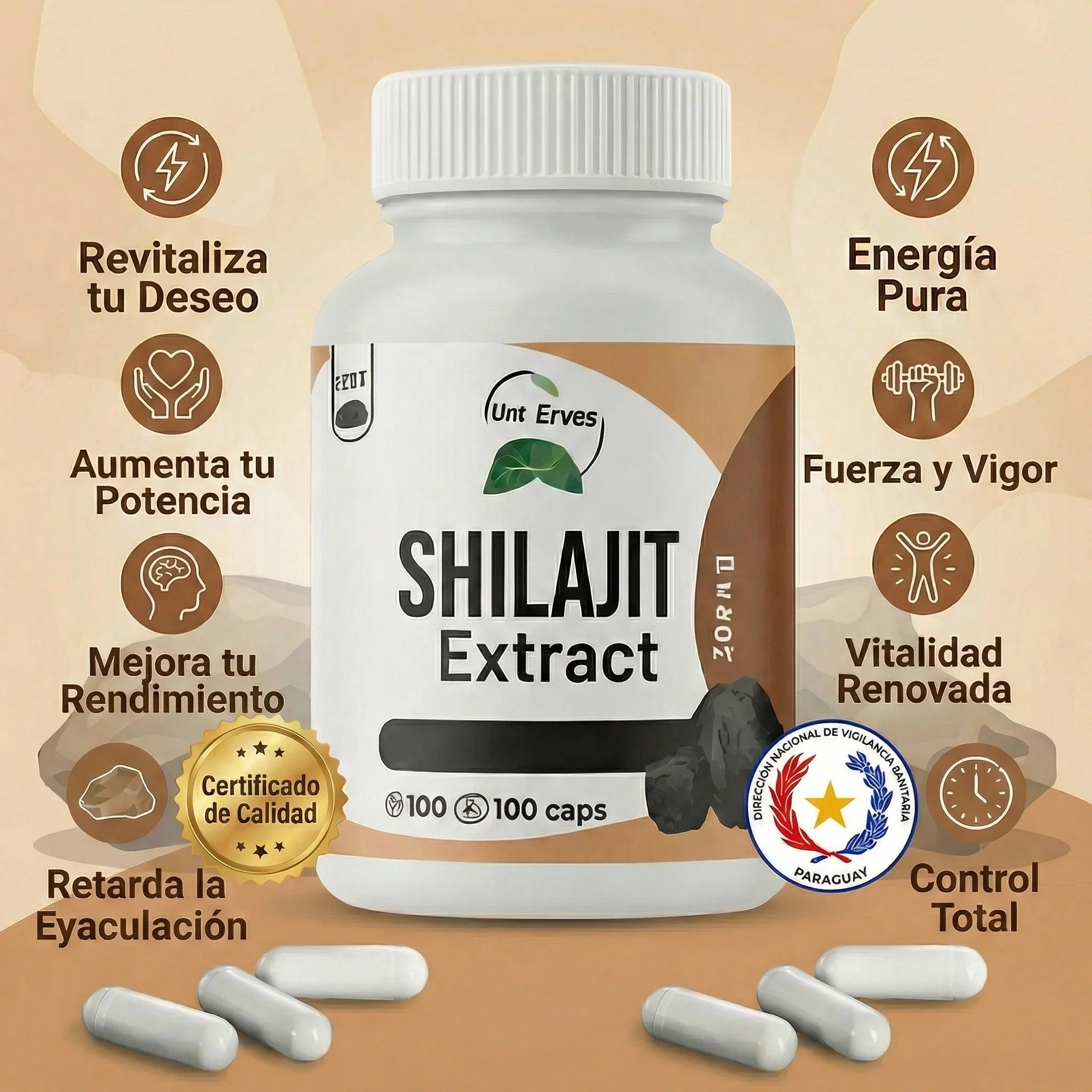 Shilajit: Recuperá tu energía, tu vitalidad y tus ganas en UNA SEMANA