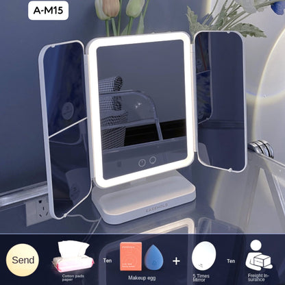 Espejo LED de mesa SATE recargable
