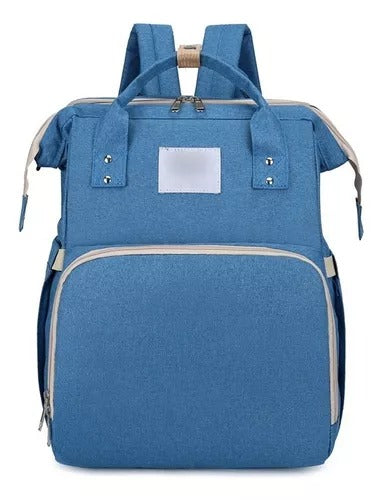BOLSO MATERNO CON CUNA 3 EN 1