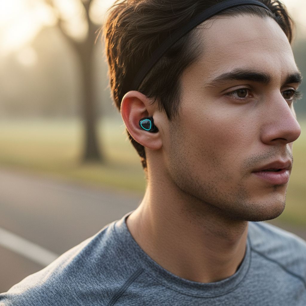 Auriculares M10 en uso deportivo